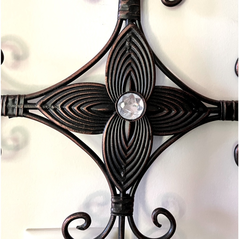Used Wrought Iron Cross - Picture 4 of 6